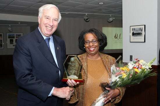 Sheri Parks, the 2008 outstanding woman of color award winner.