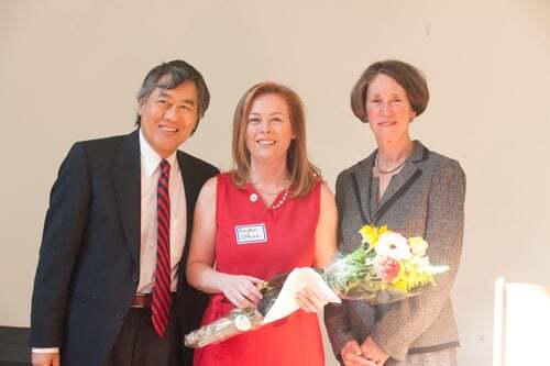 Kerry Ann O'Meara, the 2013 outstanding woman of the year award winner.