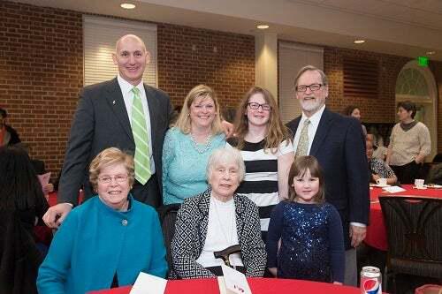 Brooke Lecky Supple, the 2015 award winner for outstanding woman of the year.